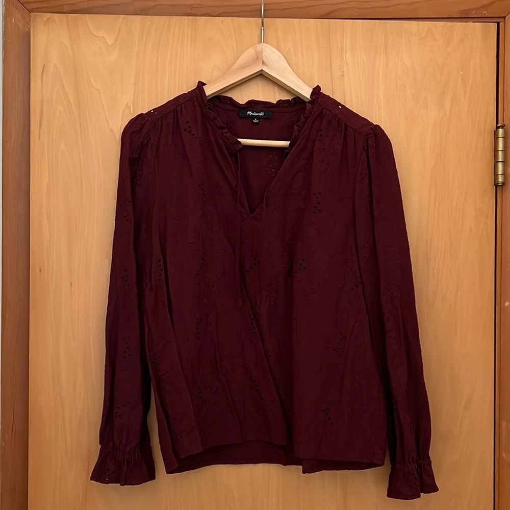 Madewell Eyelet Top